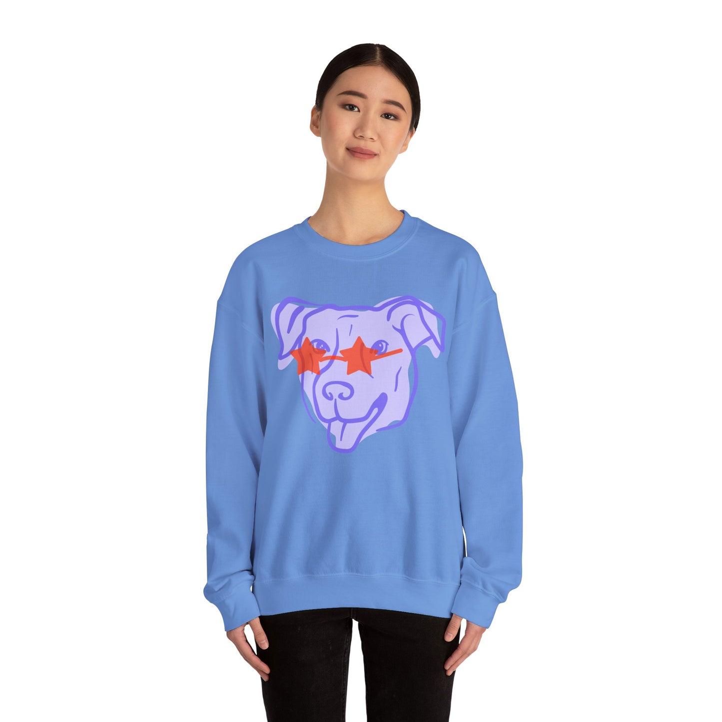 Cool Dog Crewneck Sweatshirt | Unisex Heavy Blend™ | Perfect Gift for Pet Lovers