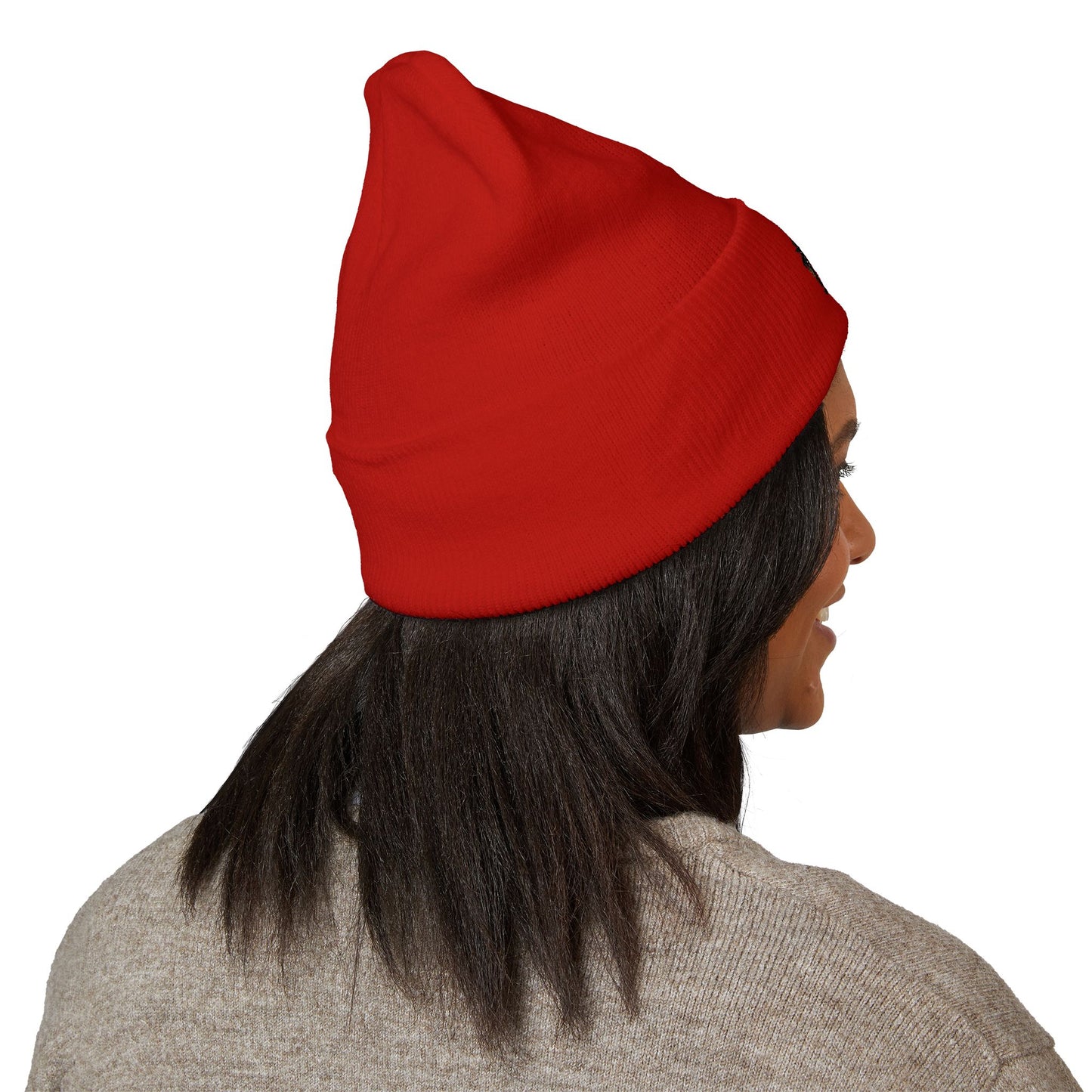 Embroidered 'Plant Daddy' Cuffed Beanie — Cozy Garden Lover Knit Hat