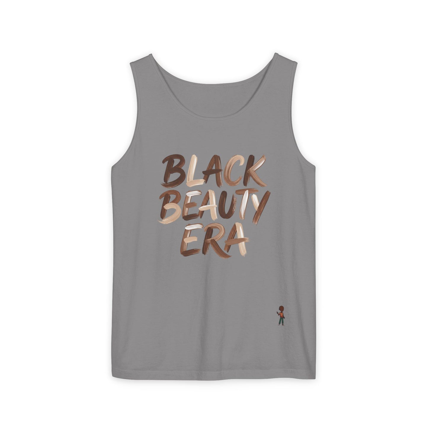 Black Beauty Era Tank Top — Empowerment Graphic Summer Tank