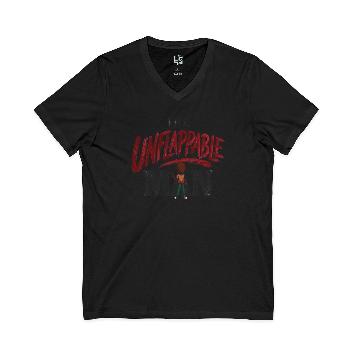 The Unflappable Man V-Neck Tee