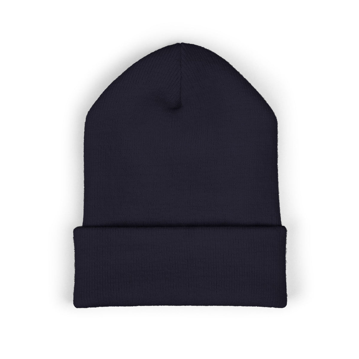 Embroidered Skate Kid Cuffed Beanie — Minimal Streetwear Winter Hat