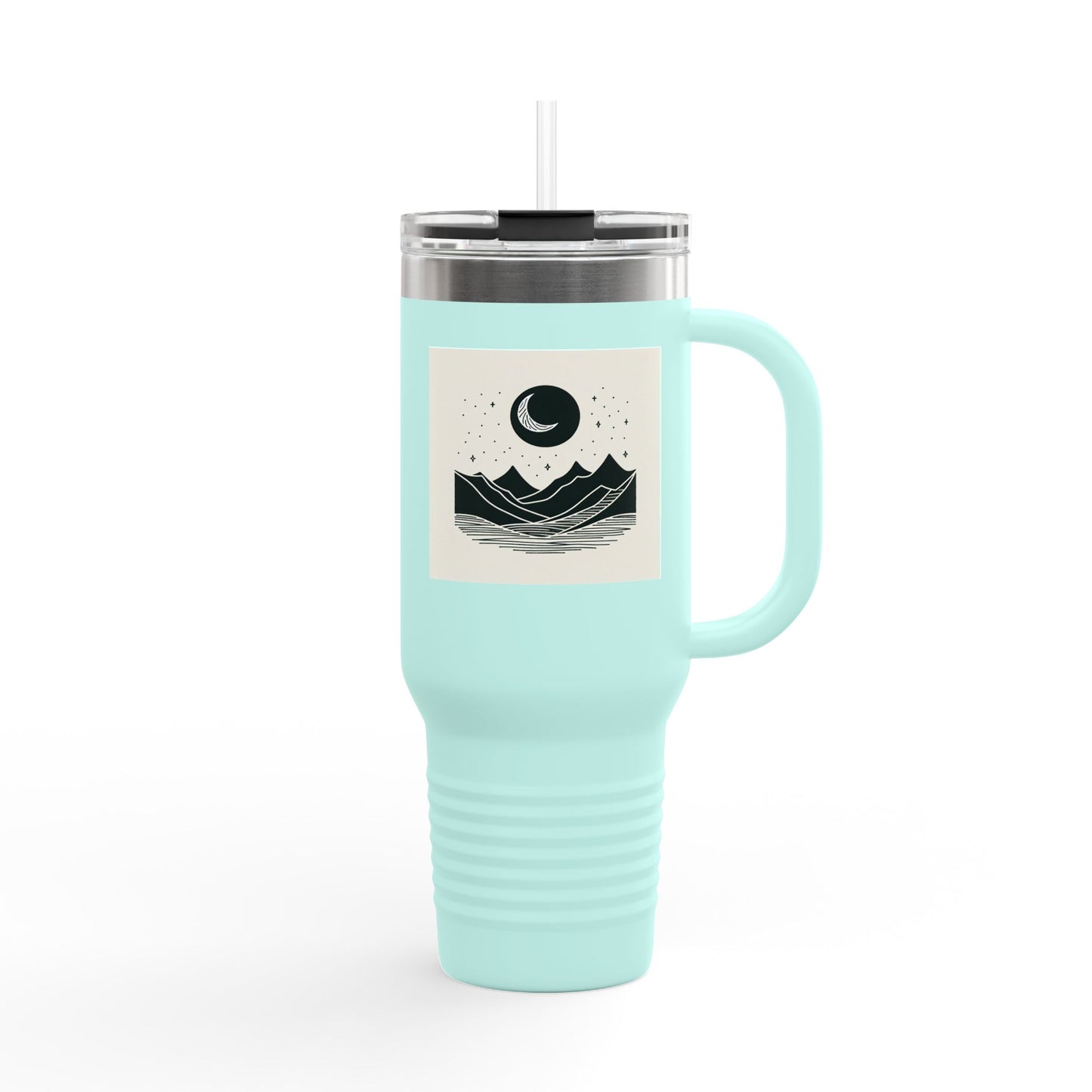 Adventure-Inspired Insulated Travel Mug - 40oz for Outdoor Enthusiasts