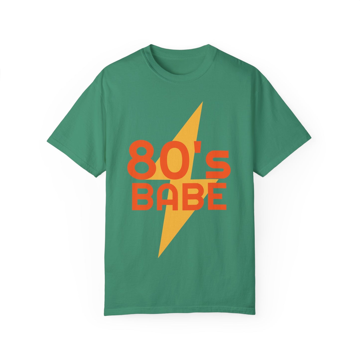 Retro 80's Babe Unisex Garment-Dyed T-Shirt