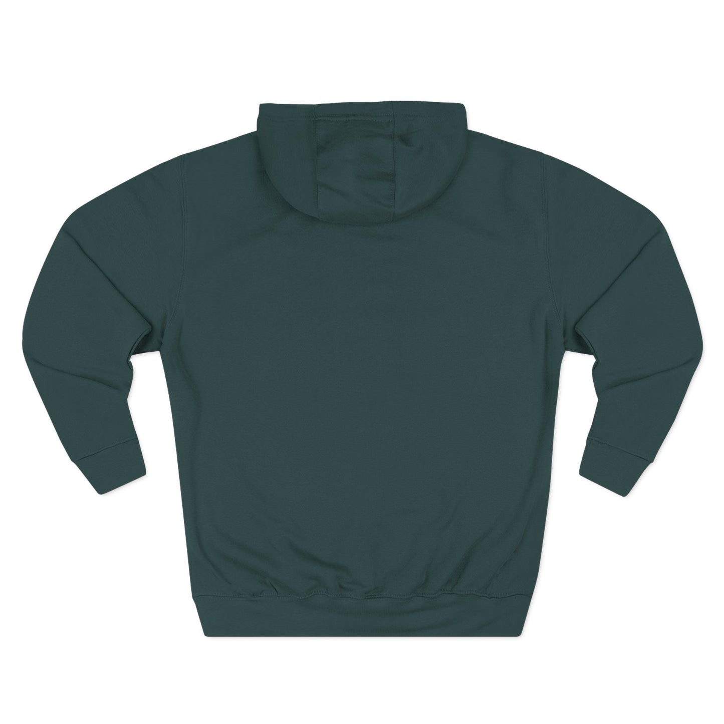 Unflappable Man Hoodie — Graphic Fleece Pullover with Cartoon Character