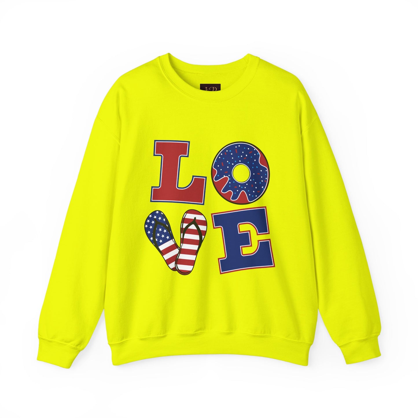 Copy of Love Vibes Unisex Heavy Blend™ Crewneck Sweatshirt - Perfect for Holidays and Celebrations