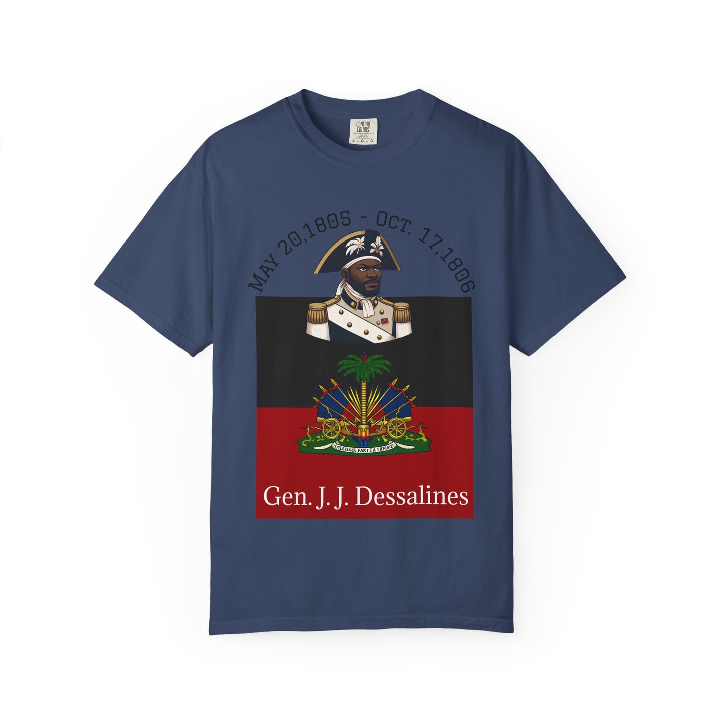 Gen. J.J. Dessalines T-Shirt, Historical Figure Tee, Haitian Revolution Apparel, Unisex Cotton Tee, Gift for History Buffs, Casual [...]