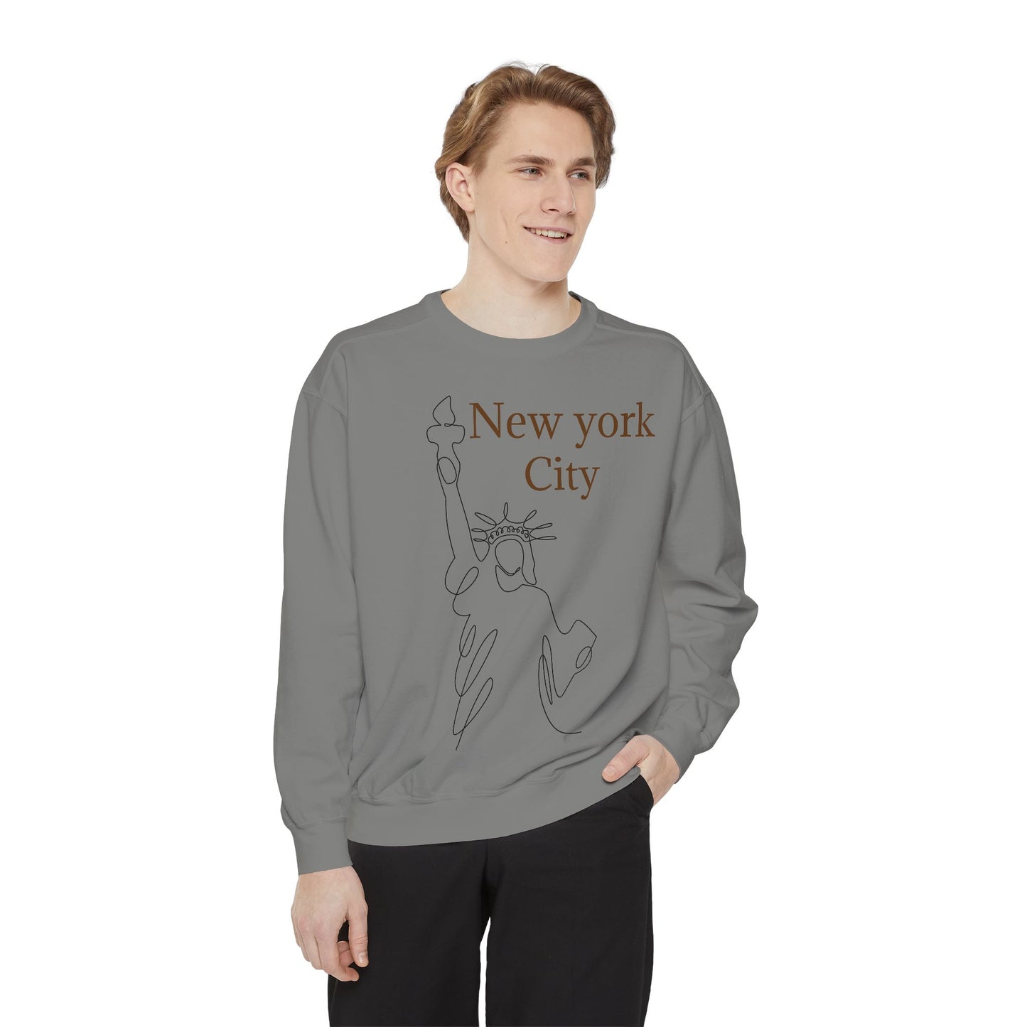 NYC Liberty Line Art Sweatshirt