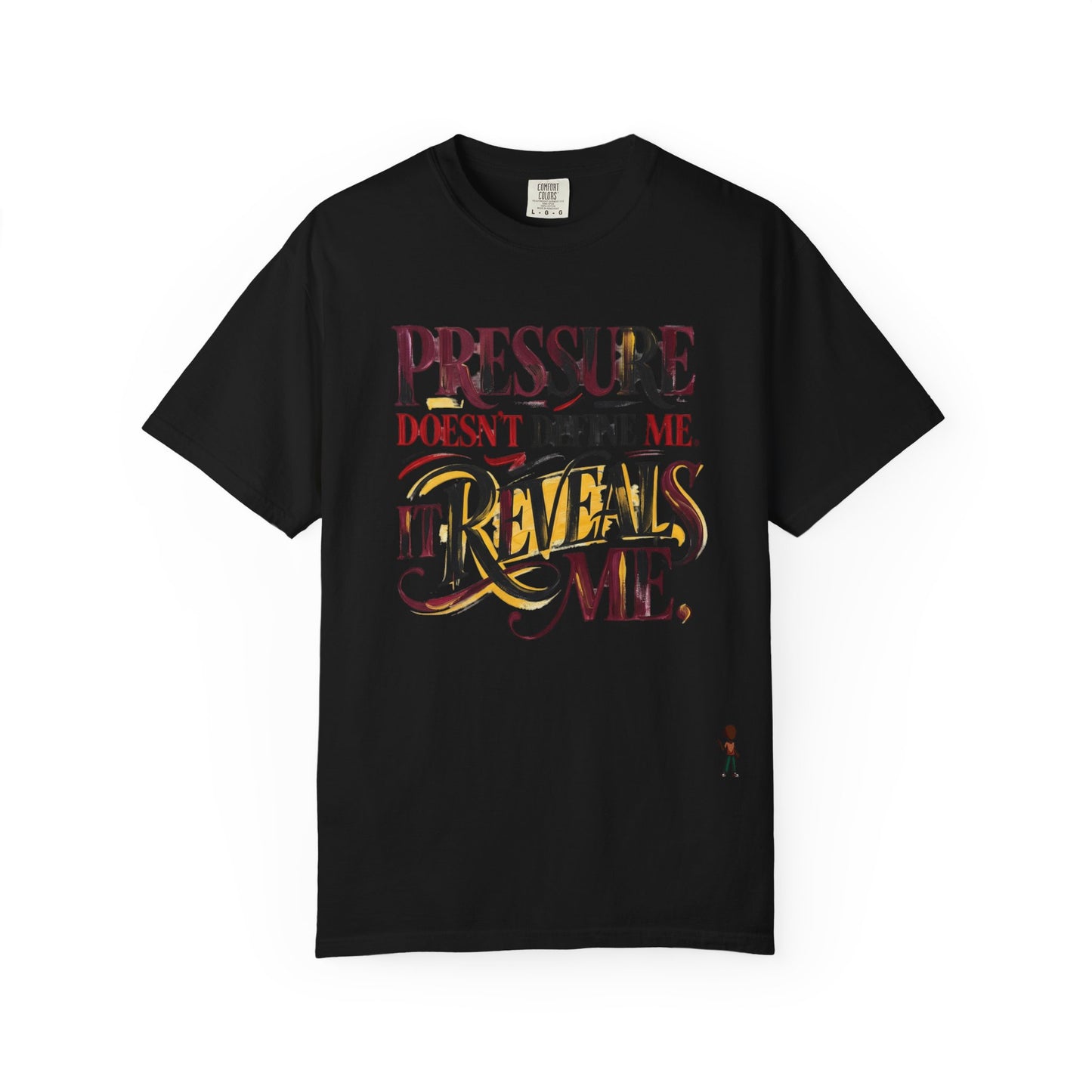 Pressure Reveals Me T-Shirt — Motivational Graphic Tee