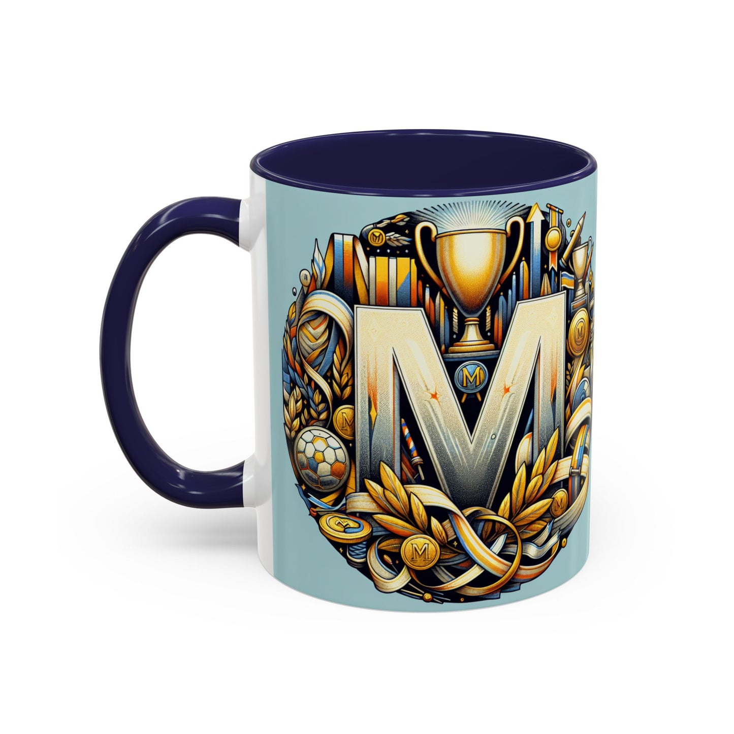 Championship Coffee Mug - Motivational Trophy Design