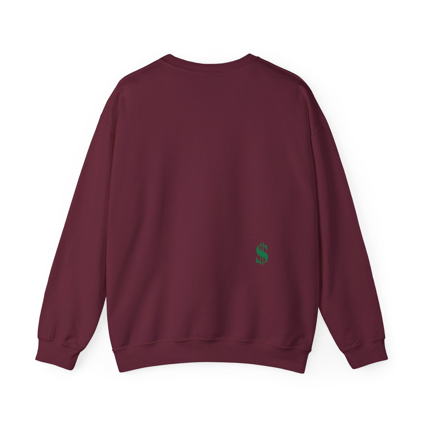Unisex Crewneck Sweatshirt with 'D' and Dollar Sign Design | Stylish & Cozy Apparel for Casual Days