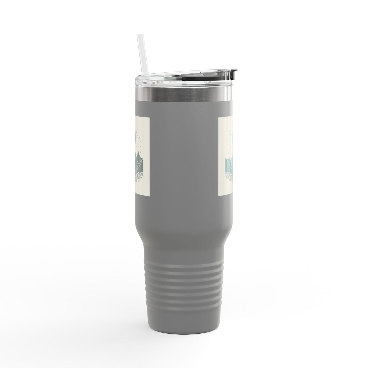 Adventure-Inspired Insulated Travel Mug - 40oz for Outdoor Enthusiasts