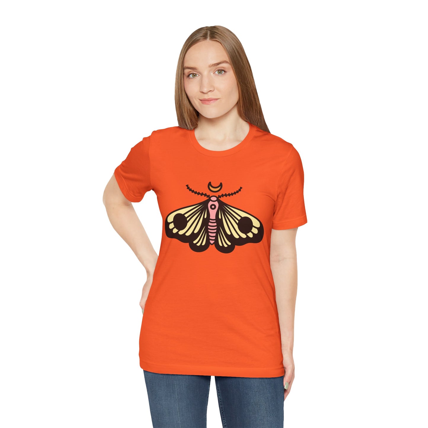 Butterfly Graphic Unisex Jersey Tee - Nature Inspired Casual Wear