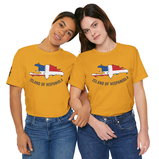 Island of Hispaniola Map T-Shirt