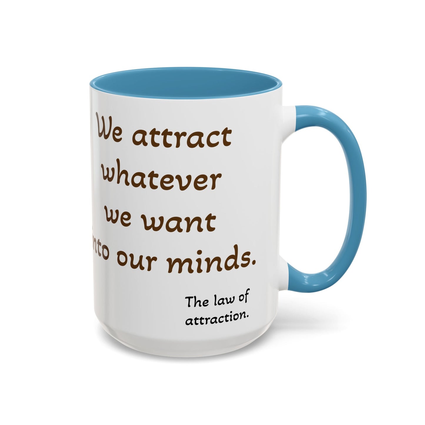 Mindful Attraction Coffee Mug - Inspirational Design for Law of Attraction Lovers