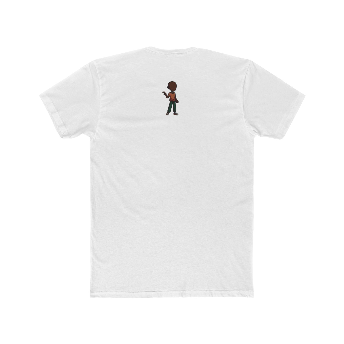 The Unflappable Man T-Shirt — Graphic Crew Tee for Confident Guys