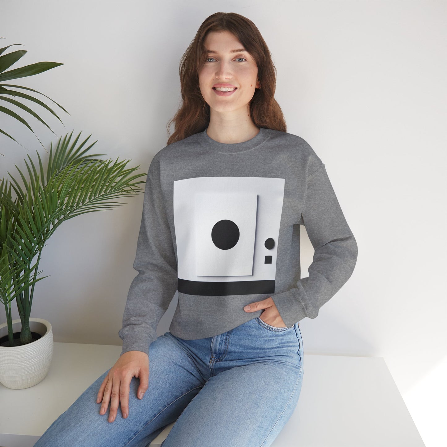 Modern Minimalist Crewneck Sweatshirt