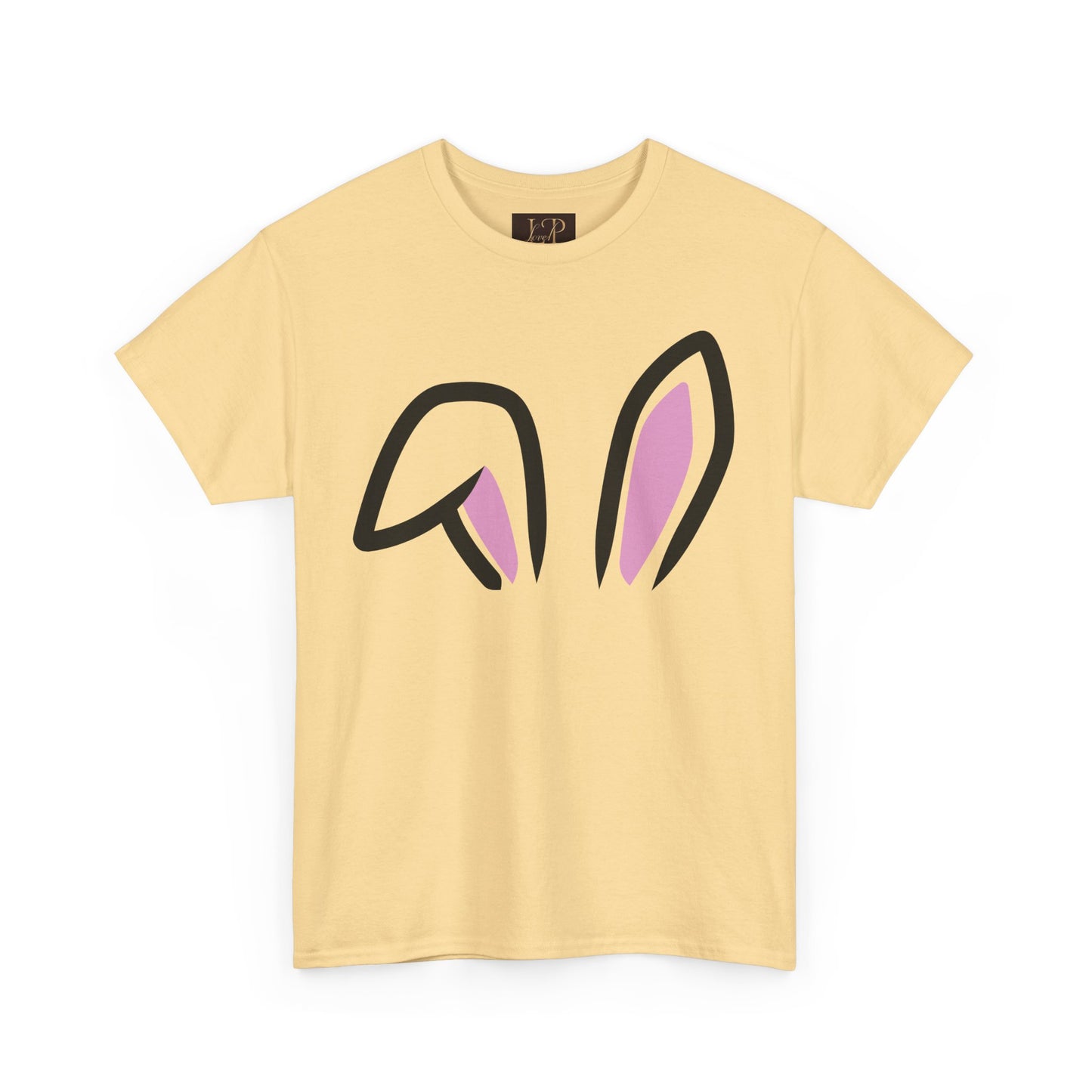 Cute Bunny Ears Unisex Heavy Cotton Tee