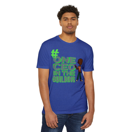 #One CEO In The Building Graphic T-Shirt — Kid/Youth Entrepreneur Tee