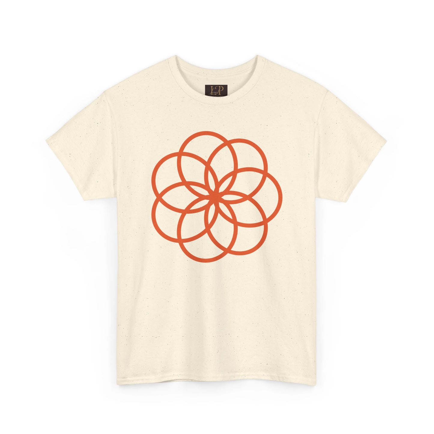 Flower Power Unisex Heavy Cotton Tee - Casual Graphic Shirt for Everyday Wear