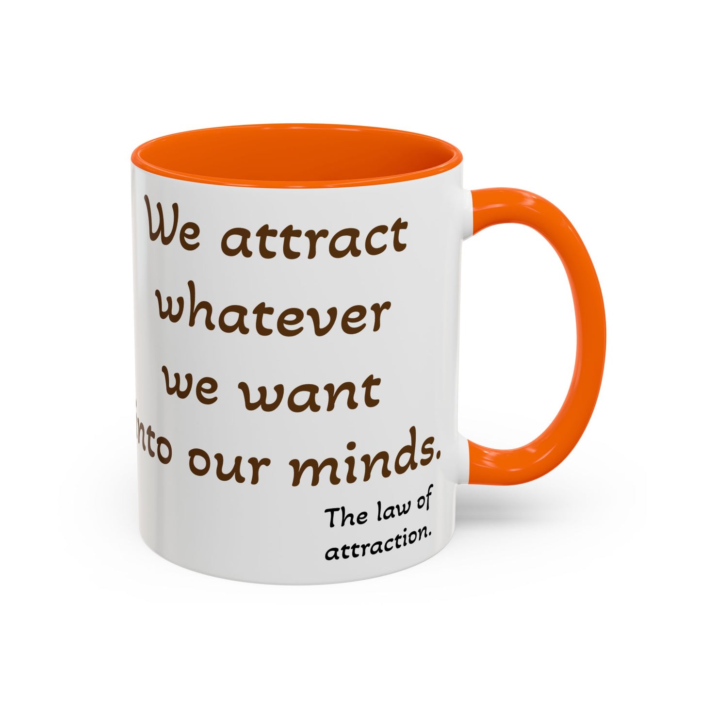 Mindful Attraction Coffee Mug - Inspirational Design for Law of Attraction Lovers