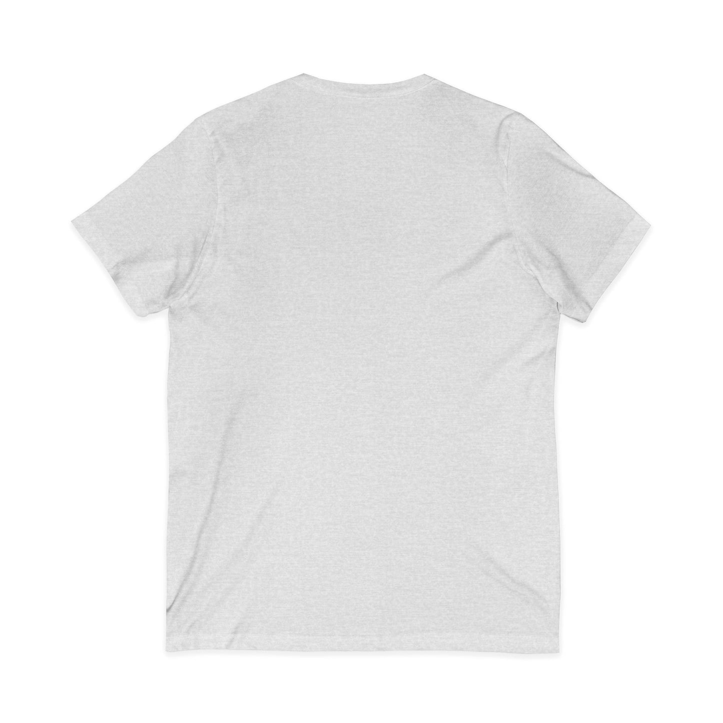 The Unflappable Man V-Neck Tee — Funny Resilient Guy Graphic Shirt