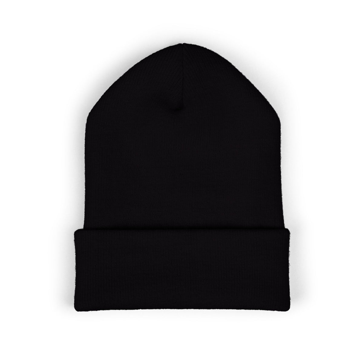 Embroidered Skate Kid Cuffed Beanie — Minimal Streetwear Winter Hat