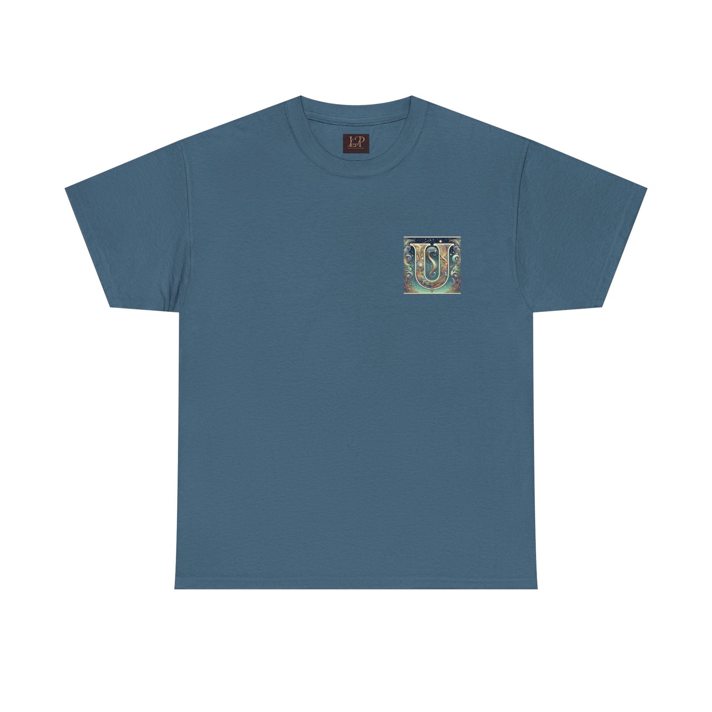 Unisex Heavy Cotton Tee - Stylish 'U' Graphic T-Shirt for Everyday Wear