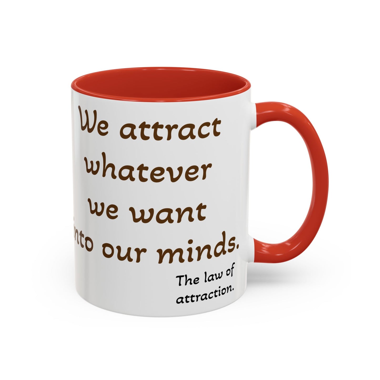 Mindful Attraction Coffee Mug - Inspirational Design for Law of Attraction Lovers