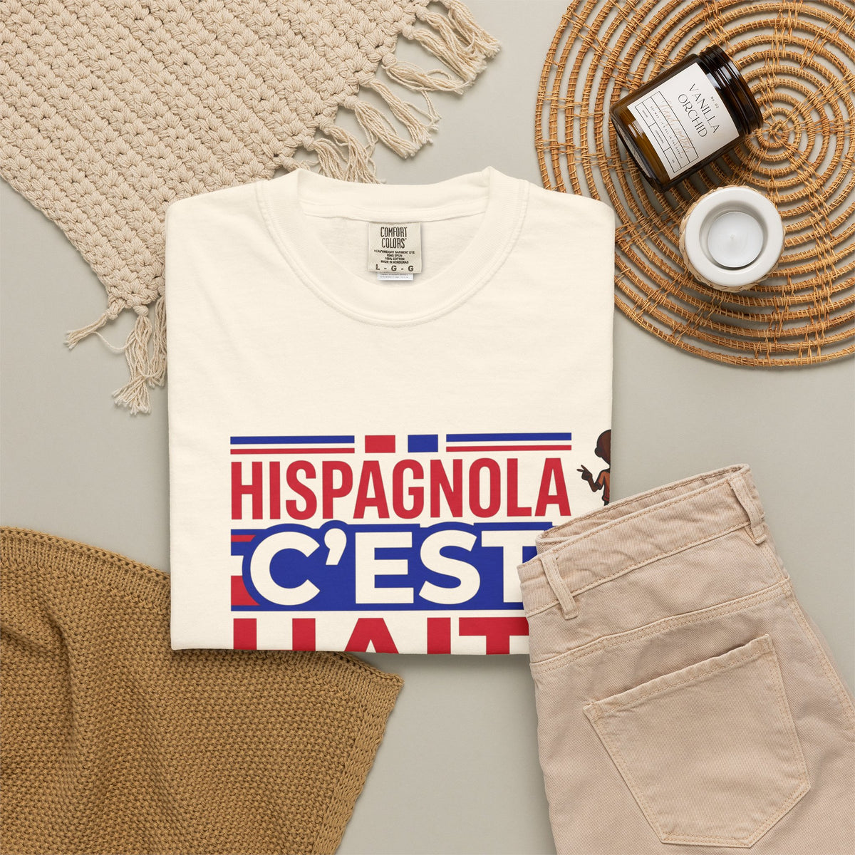 Hispagnola C'est Haiti T-Shirt — Haitian Pride Tee