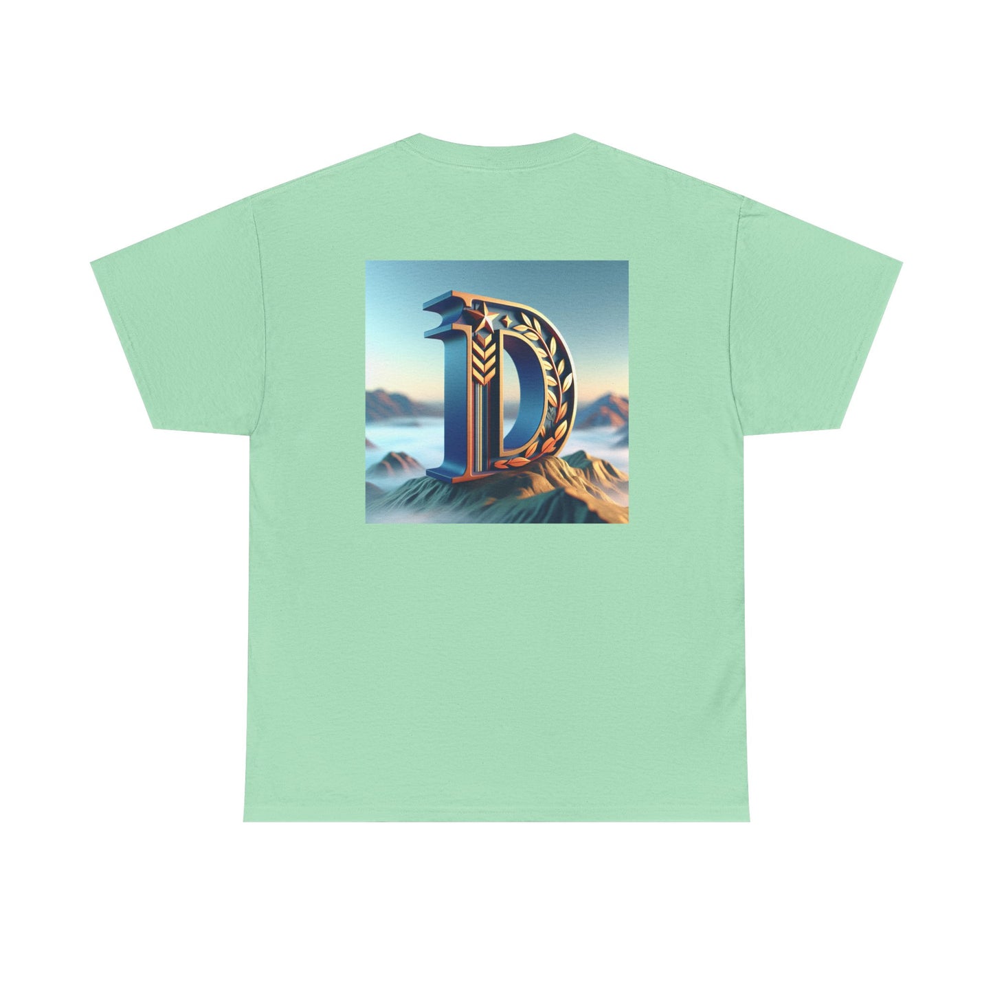 Vintage-Inspired Landscape Graphic Unisex Heavy Cotton Tee