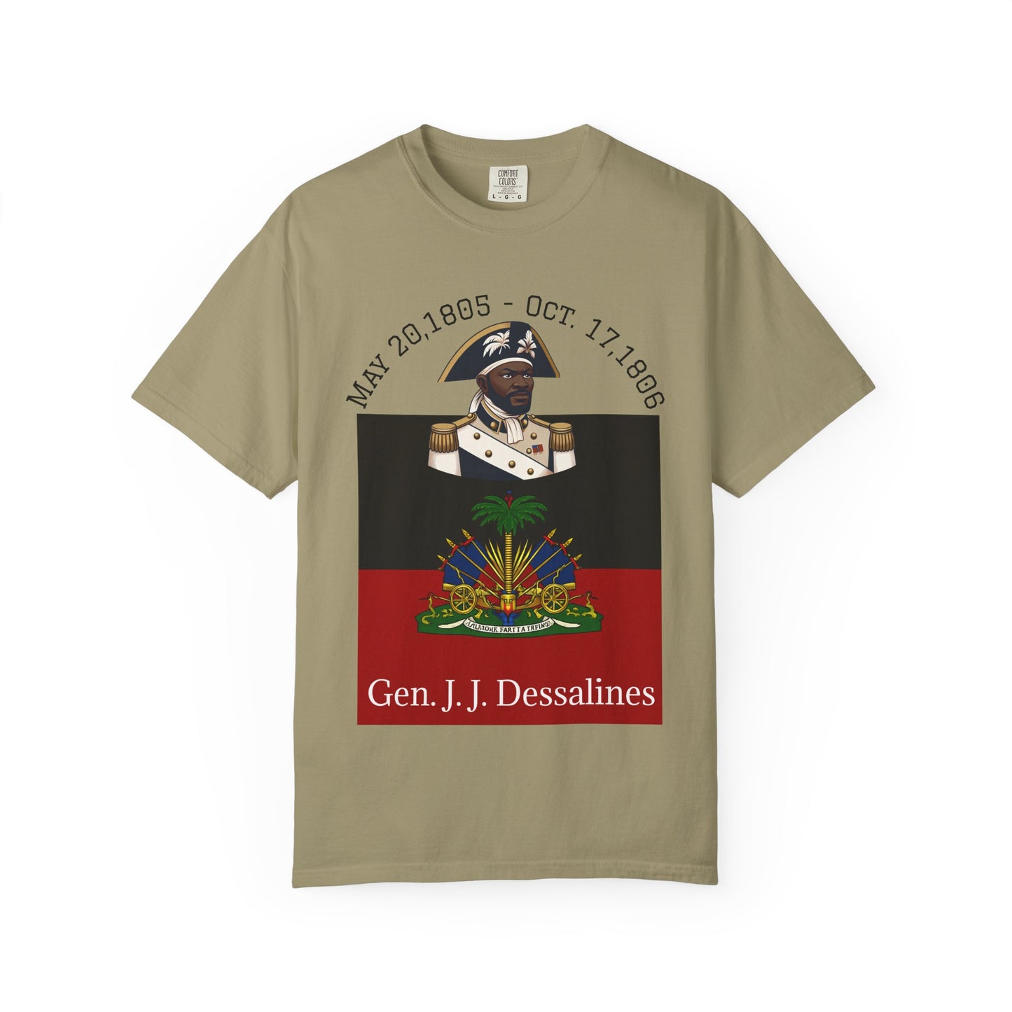 Gen. J.J. Dessalines T-Shirt, Historical Figure Tee, Haitian Revolution Apparel, Unisex Cotton Tee, Gift for History Buffs, Casual [...]