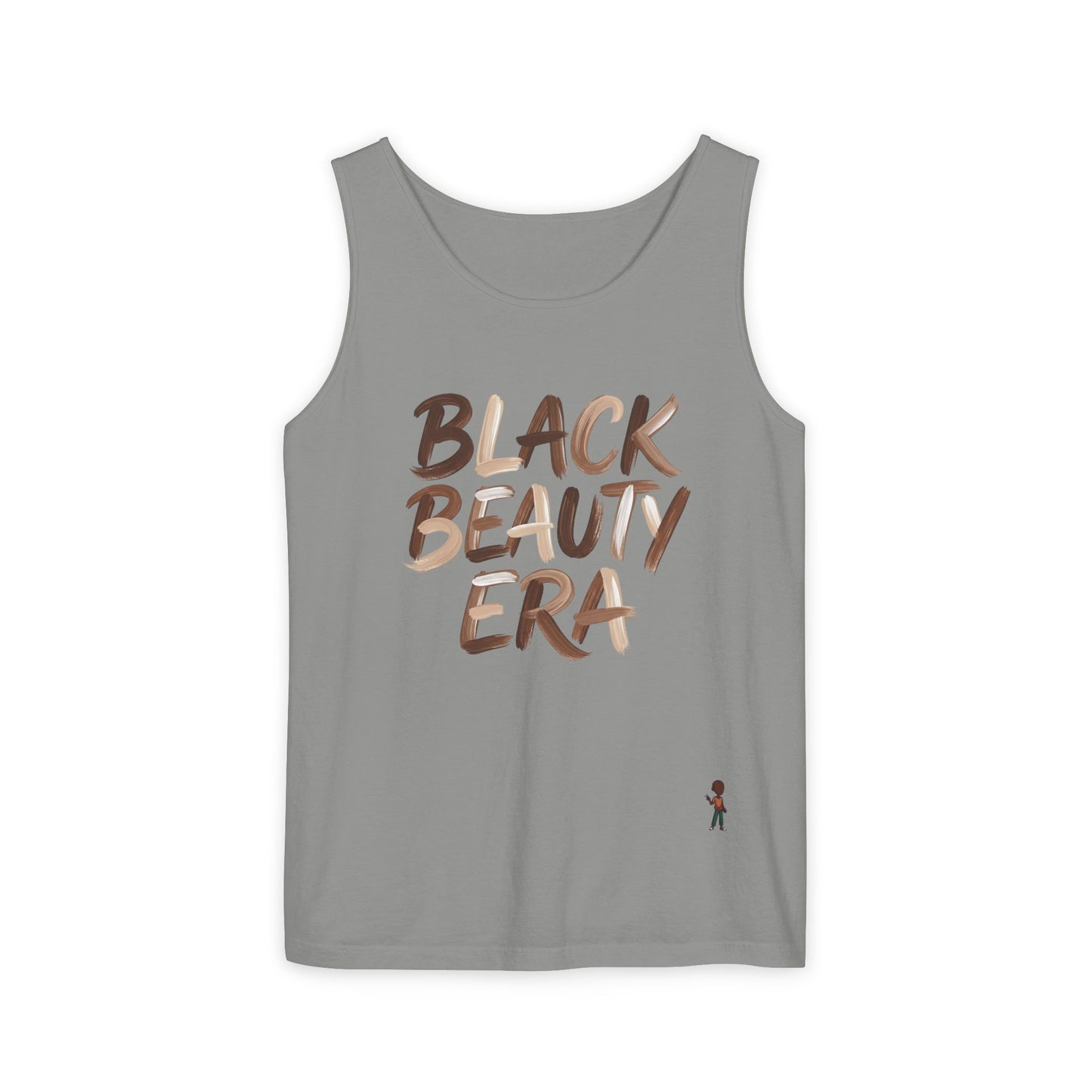 Black Beauty Era Tank Top — Empowerment Graphic Summer Tank