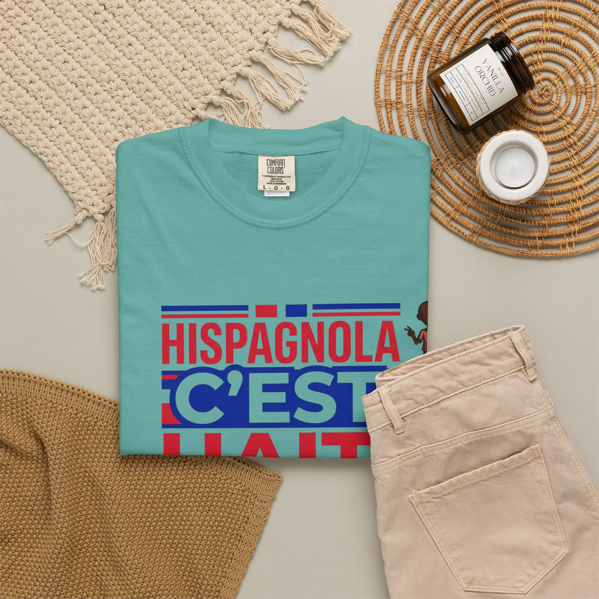 Hispagnola C'est Haiti T-Shirt — Haitian Pride Tee