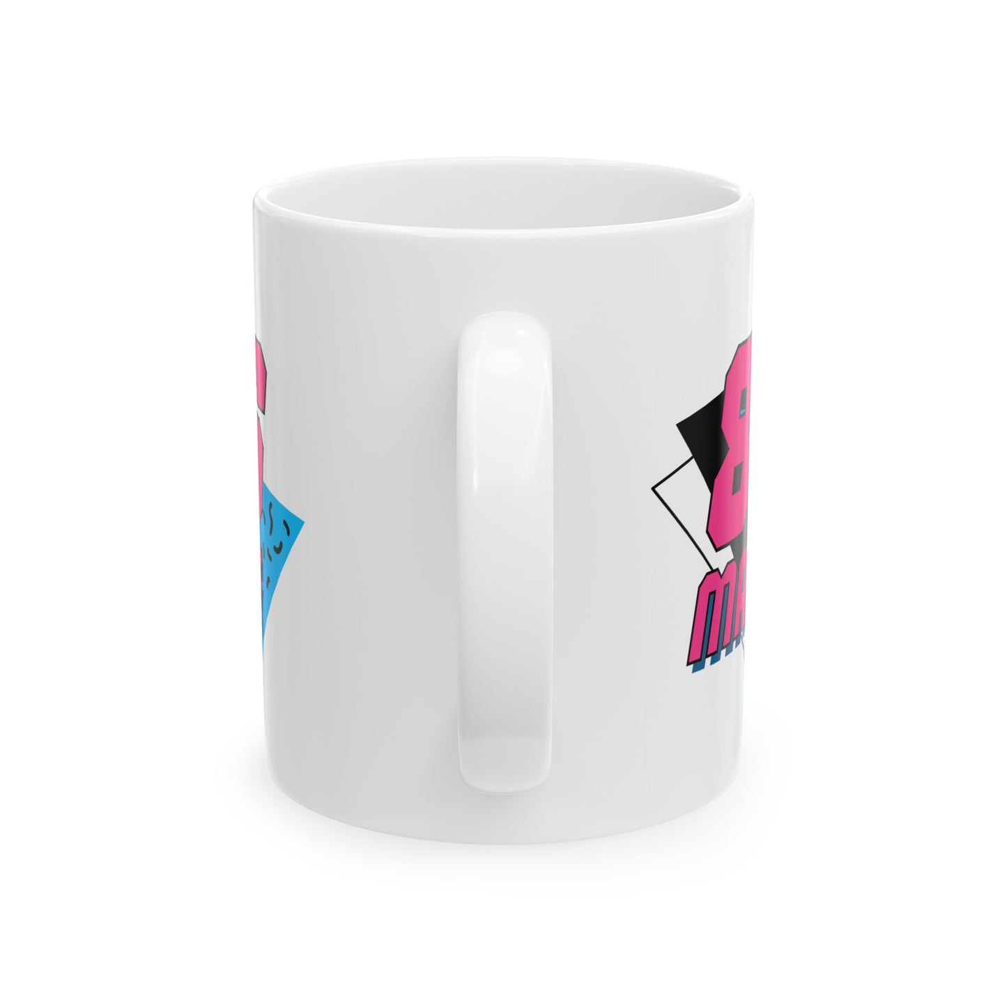 Retro 80's Coffee Mug - Fun Ceramic Mug for Nostalgic Lovers