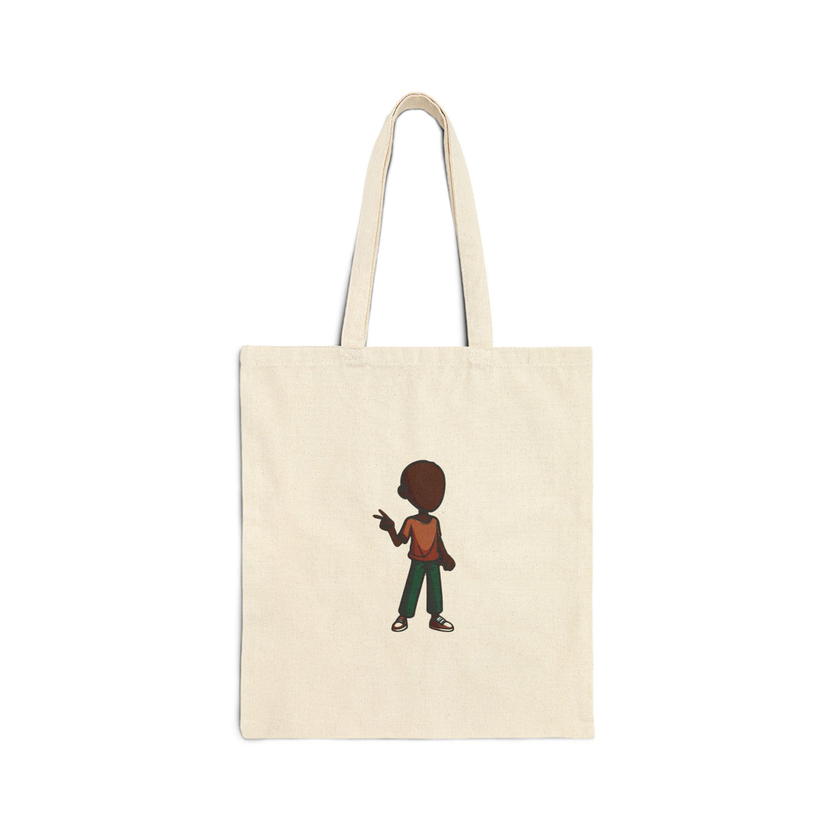 Tote Bag - 'Only Good Vibes' Canvas Shopper (Positive Message, Everyday Eco-Friendly Tote)