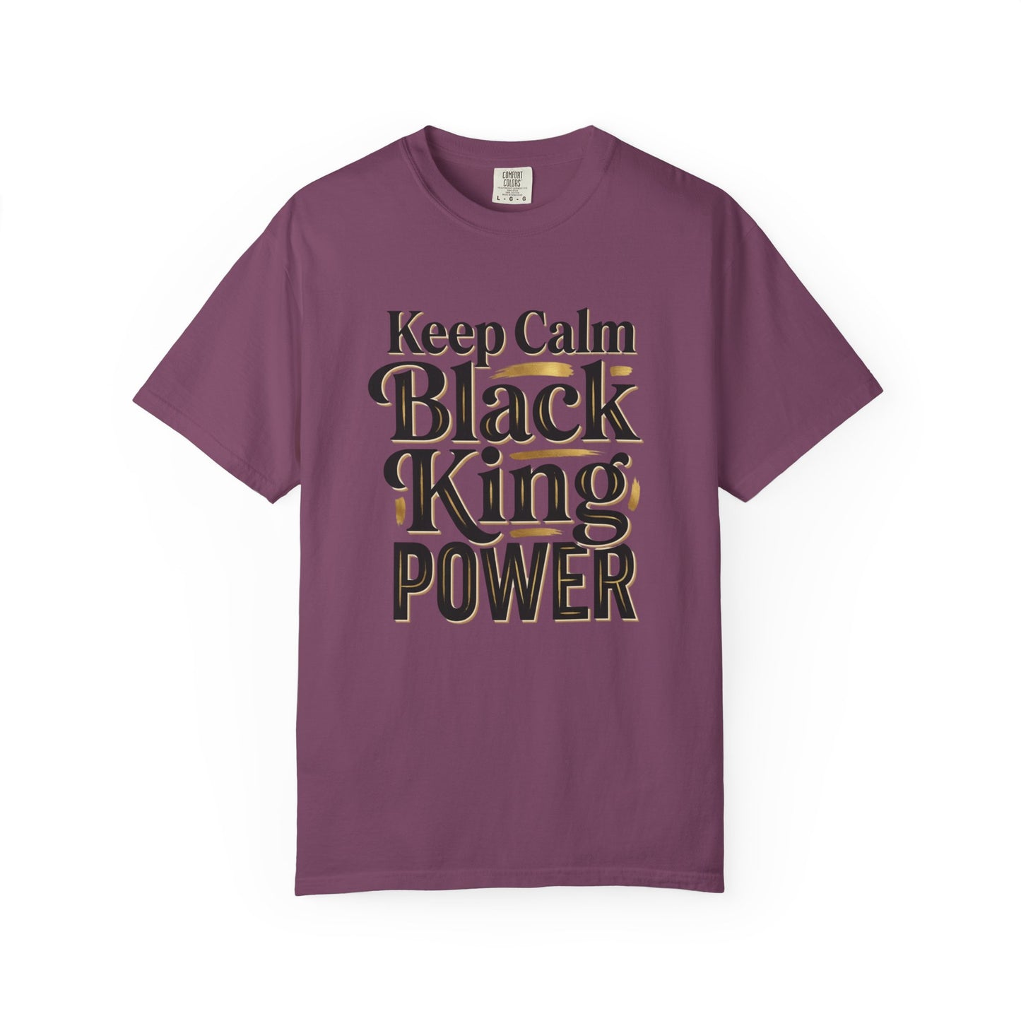 Keep Calm Black King Power T‑Shirt