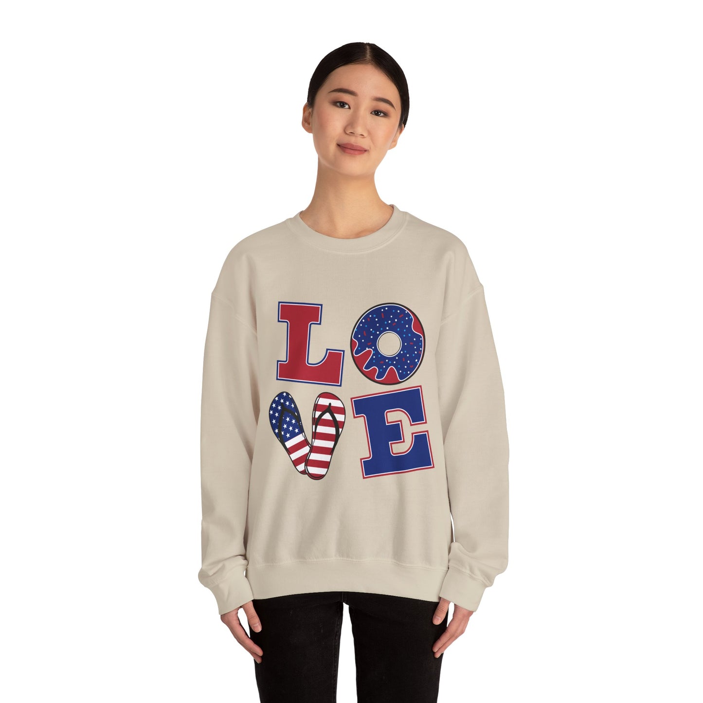 Copy of Love Vibes Unisex Heavy Blend™ Crewneck Sweatshirt - Perfect for Holidays and Celebrations