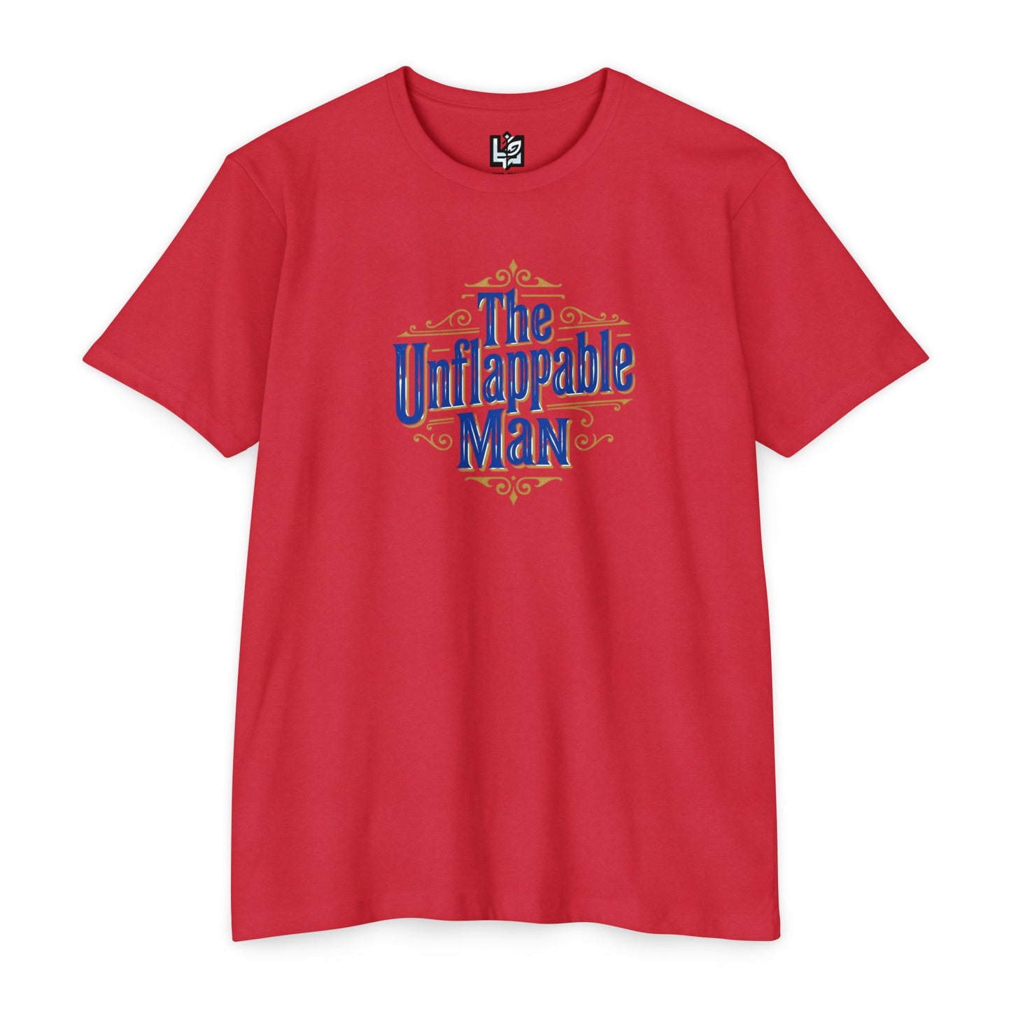 The Unflappable Man T-Shirt — Vintage-Inspired Graphic Tee for Confident Guys