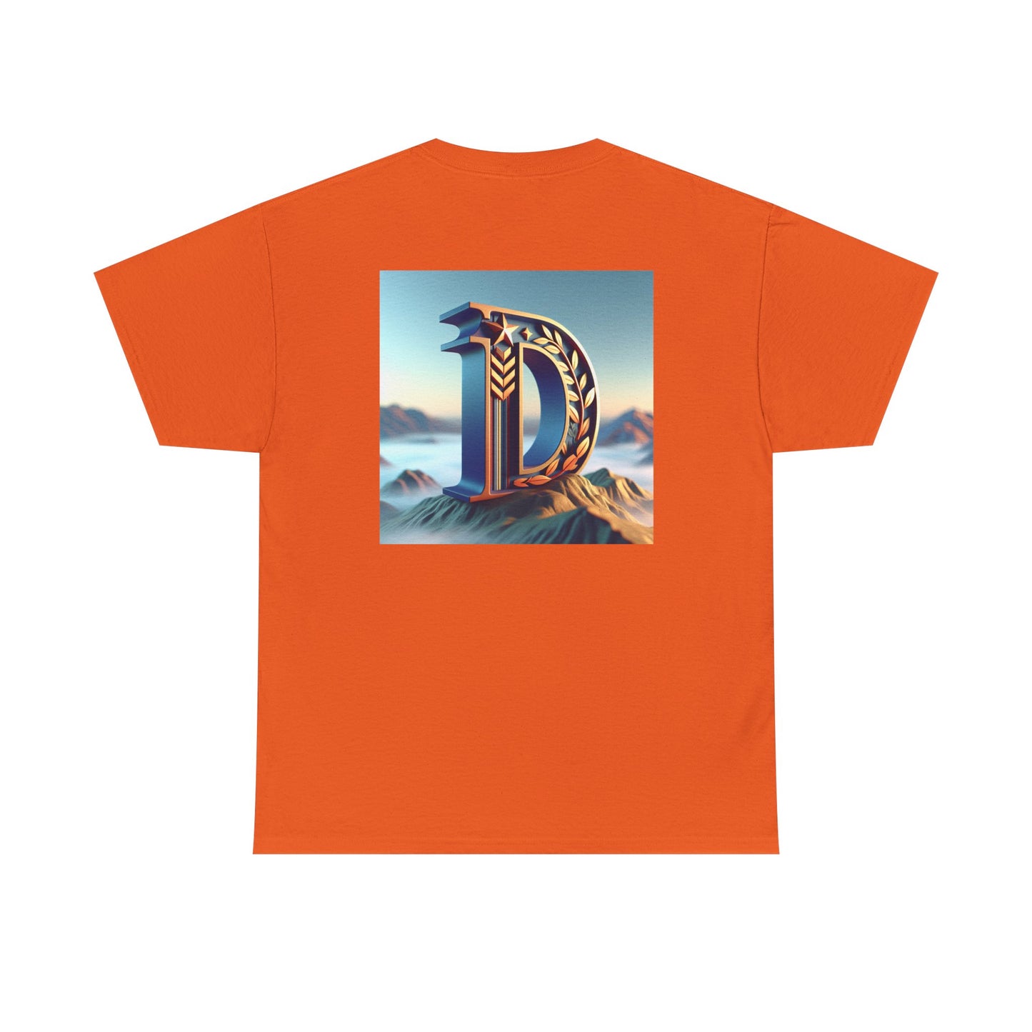 Vintage-Inspired Landscape Graphic Unisex Heavy Cotton Tee