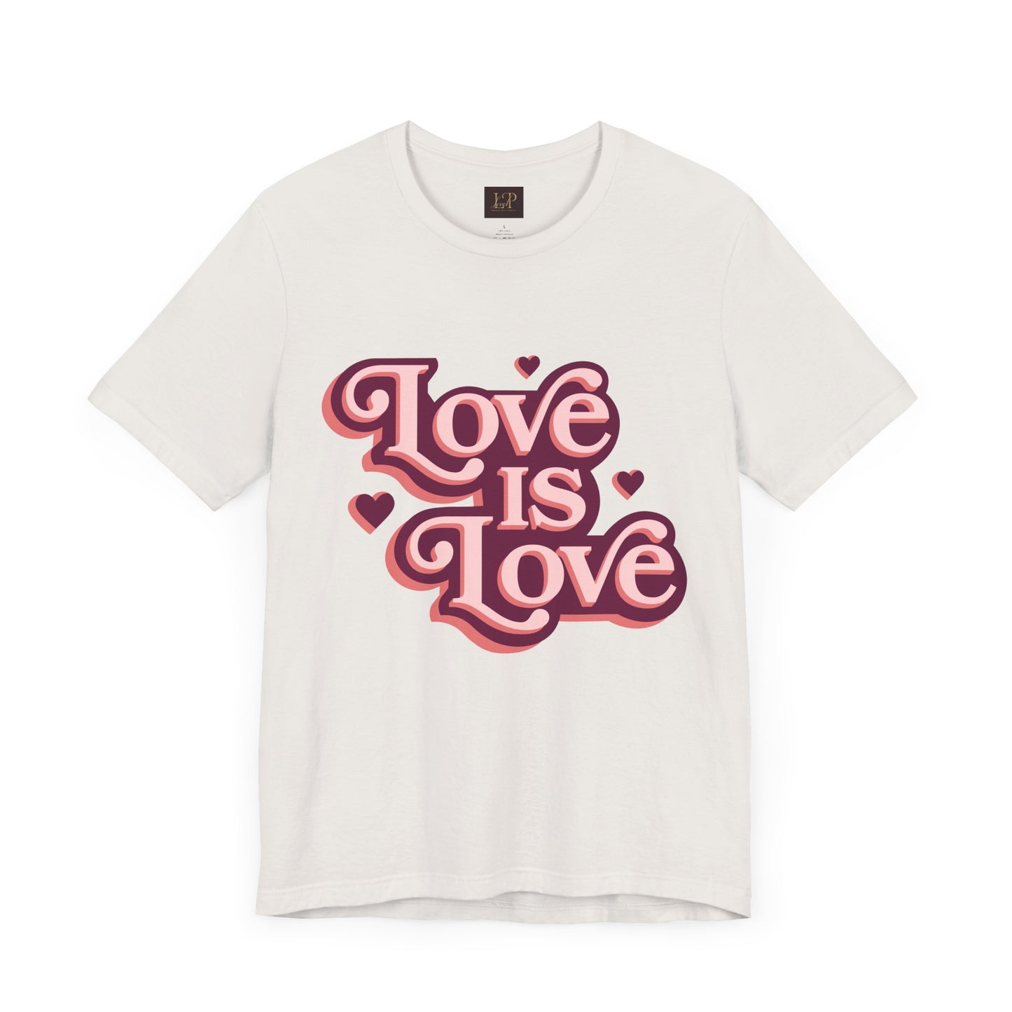 Love is Love Unisex T-Shirt - Celebrate Diversity and Inclusivity