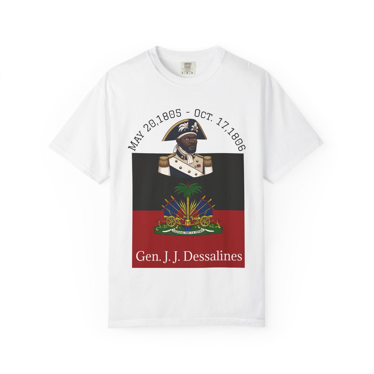 Gen. J.J. Dessalines T-Shirt, Historical Figure Tee, Haitian Revolution Apparel, Unisex Cotton Tee, Gift for History Buffs, Casual [...]