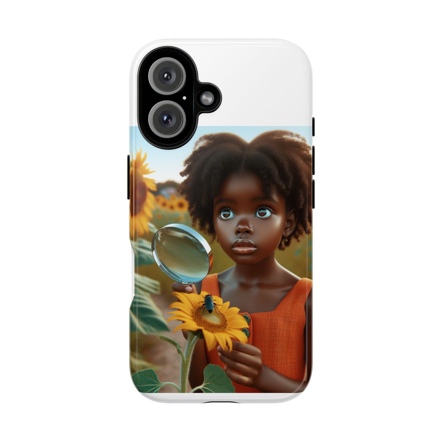 Nature-Inspired Tough Cases with Artful Girl Design