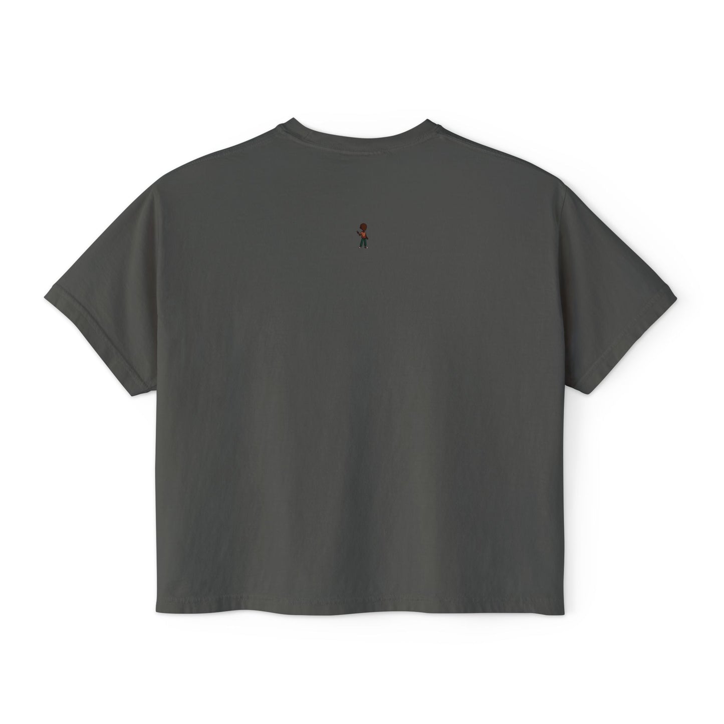 Move With Purpose Boxy Tee — Motivational Women's Cropped T‑Shirt