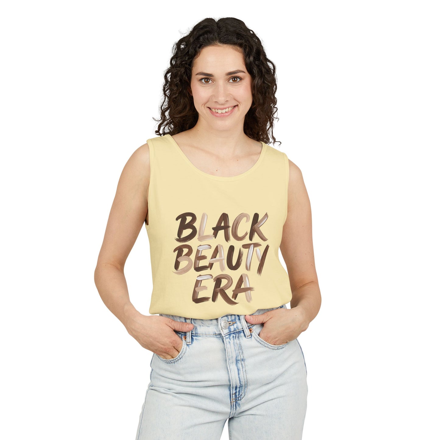 Black Beauty Era Tank Top — Empowerment Graphic Summer Tank