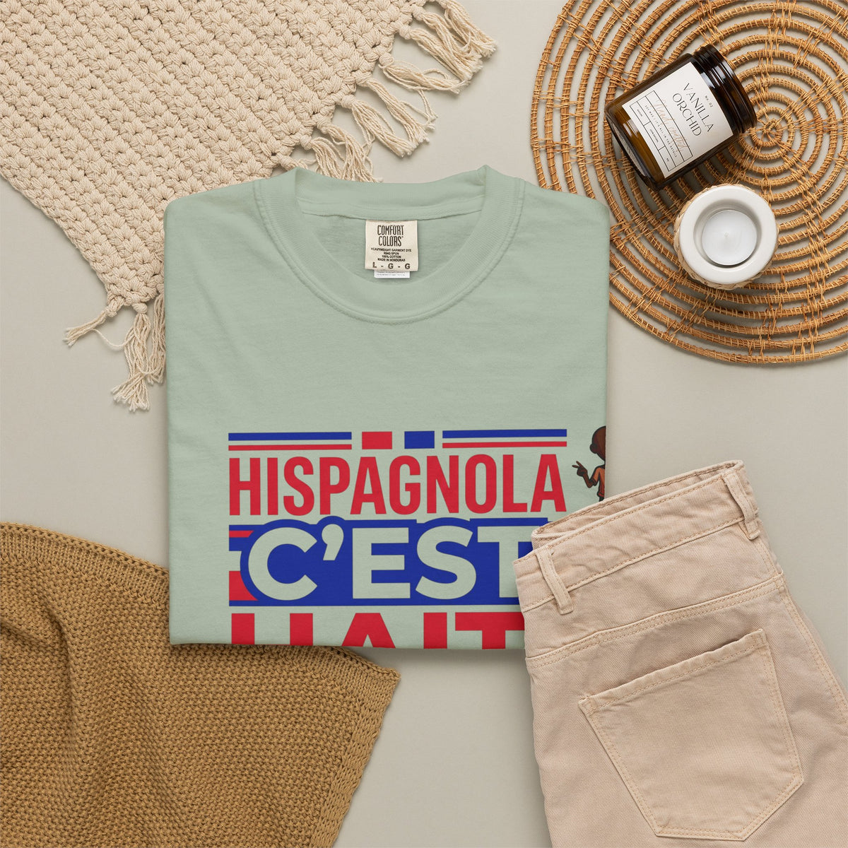 Hispagnola C'est Haiti T-Shirt — Haitian Pride Tee