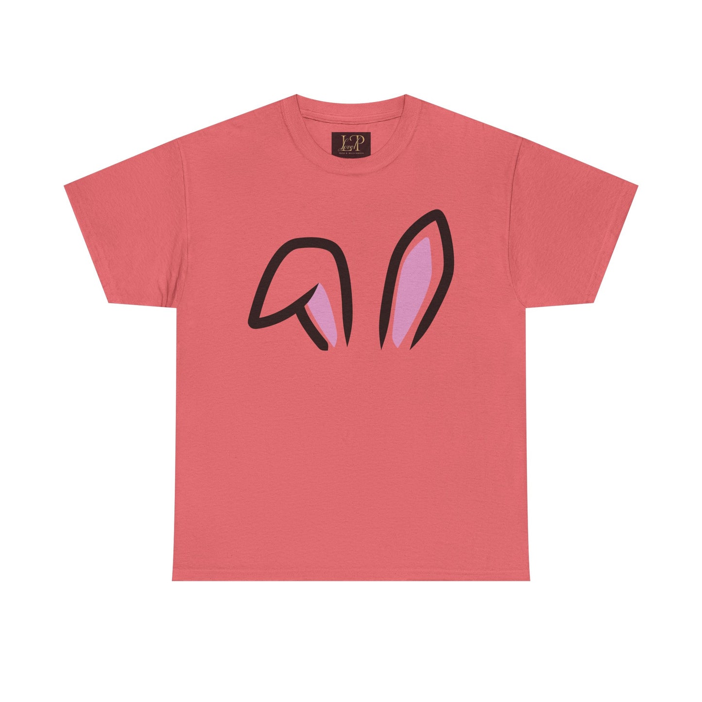 Cute Bunny Ears Unisex Heavy Cotton Tee