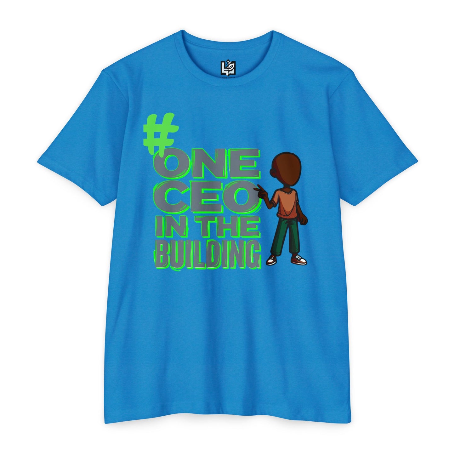 #One CEO In The Building Graphic T-Shirt — Kid/Youth Entrepreneur Tee