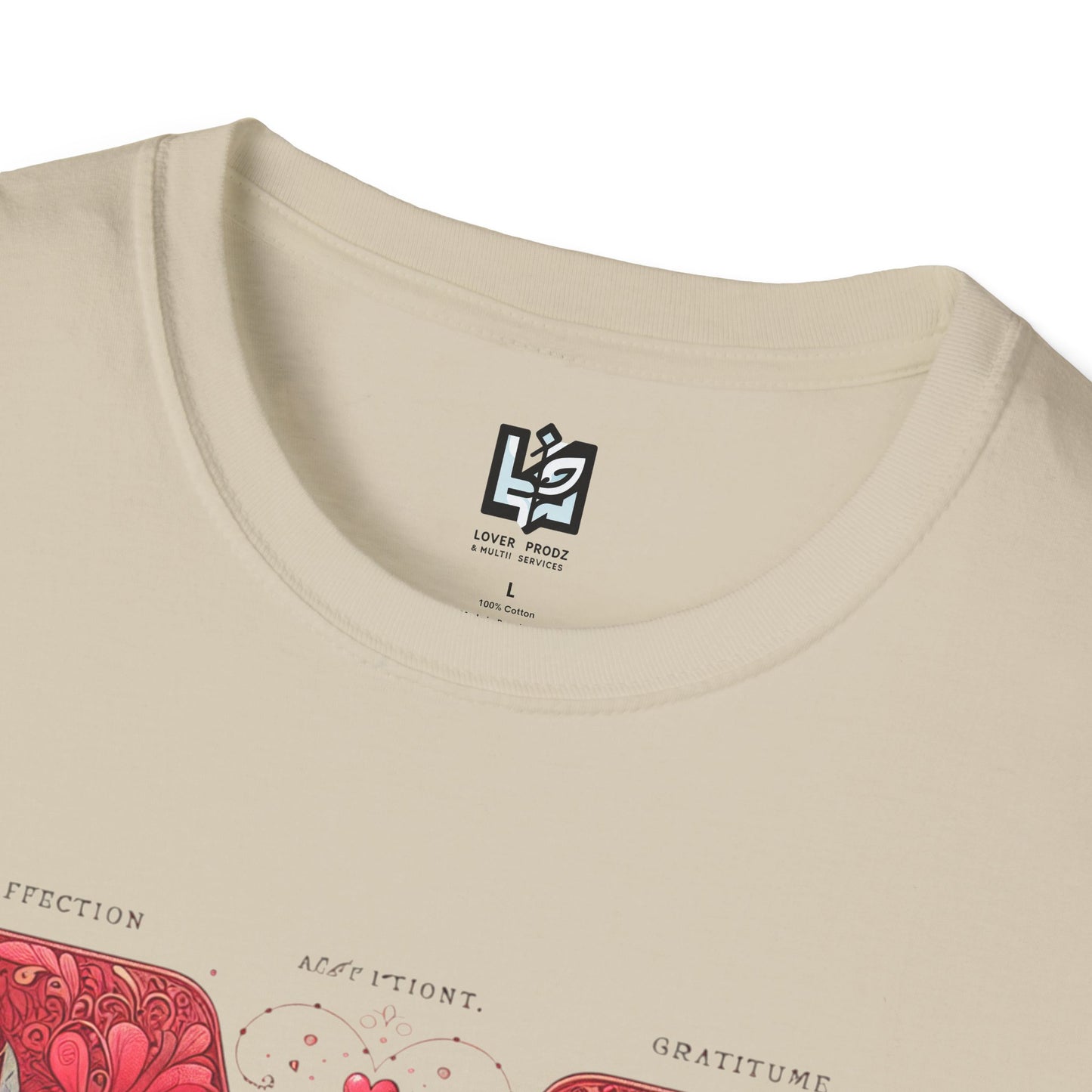 Floral Letter 'M' Unisex Softstyle T-Shirt - Perfect for Celebrations and Self-Expression