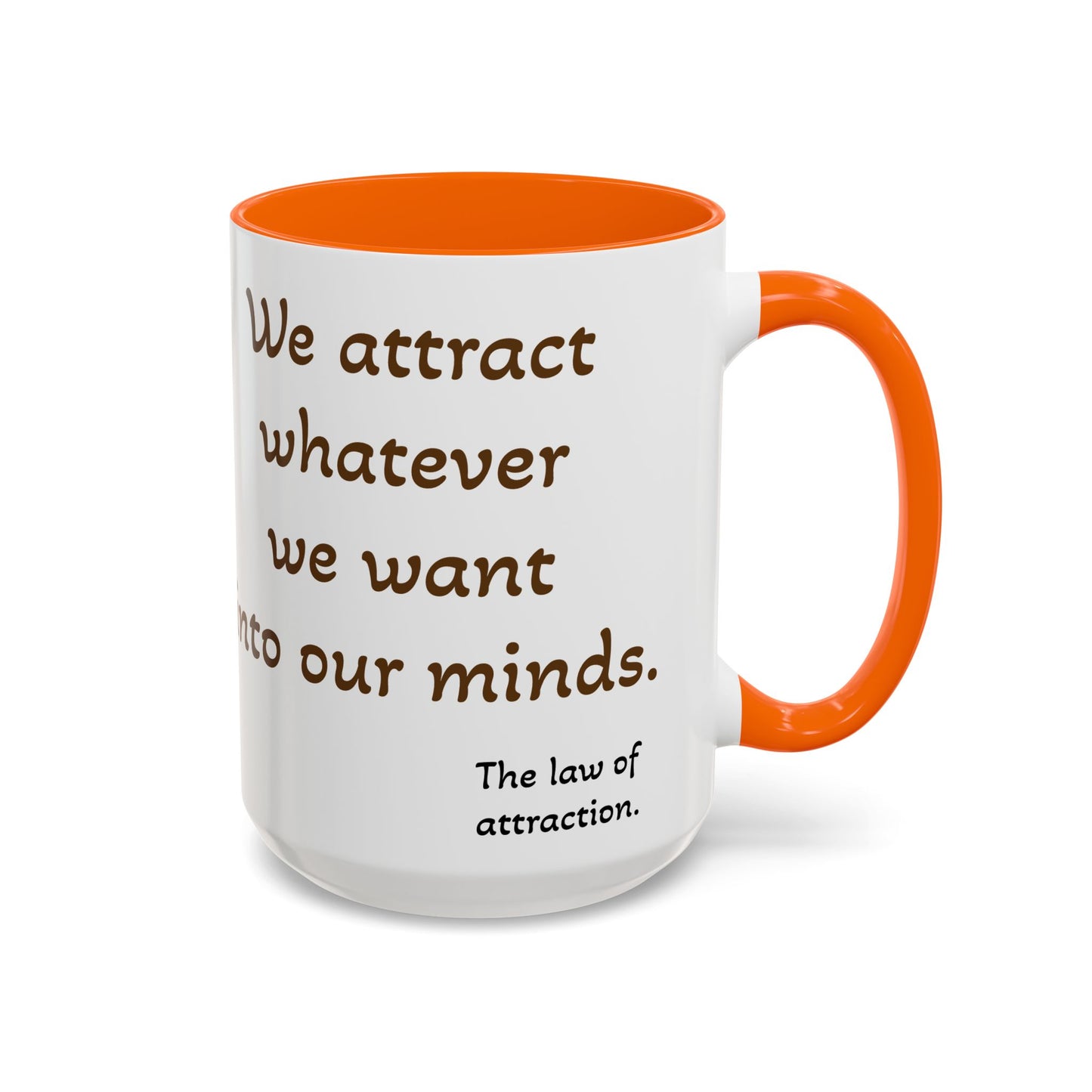 Mindful Attraction Coffee Mug - Inspirational Design for Law of Attraction Lovers