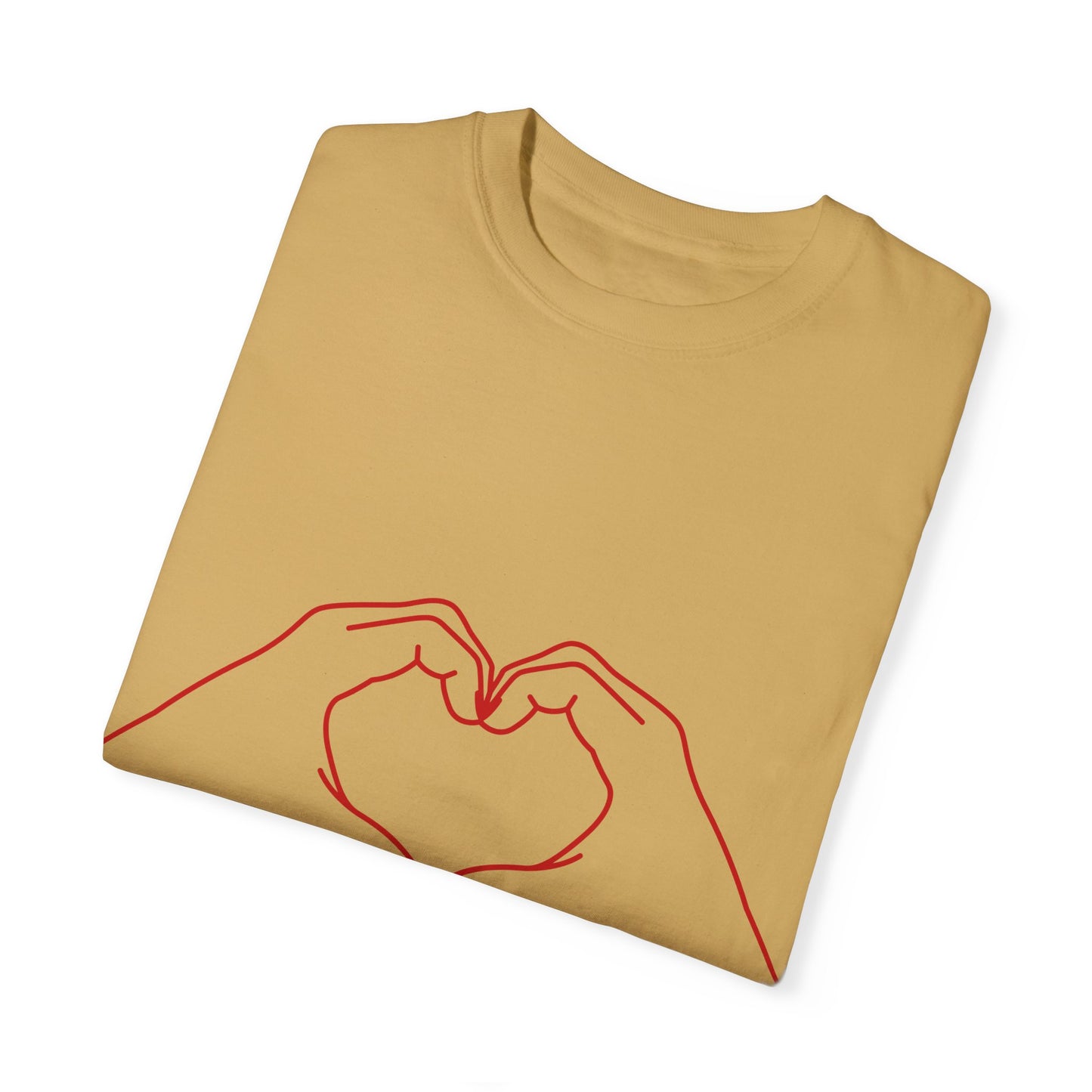 Unisex Heart Hands T-Shirt | I (heart) You Graphic Tee | Perfect for Valentine's Day and Everyday Love